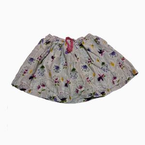 Mini Boden Girls Floral A-Line Skirt 5/6